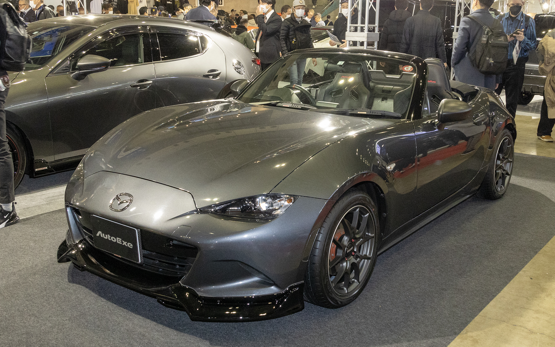 オートエクゼが展示していたロードスター