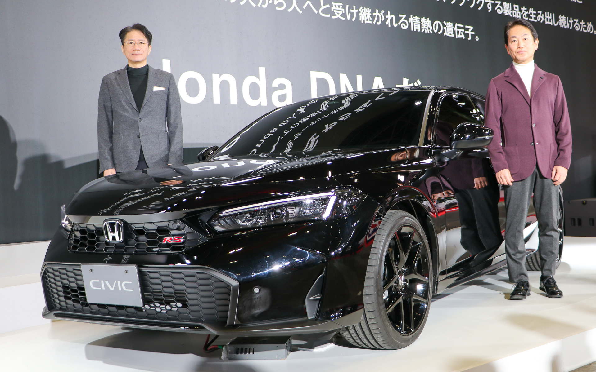 初公開されたシビック RS」プロトタイプ