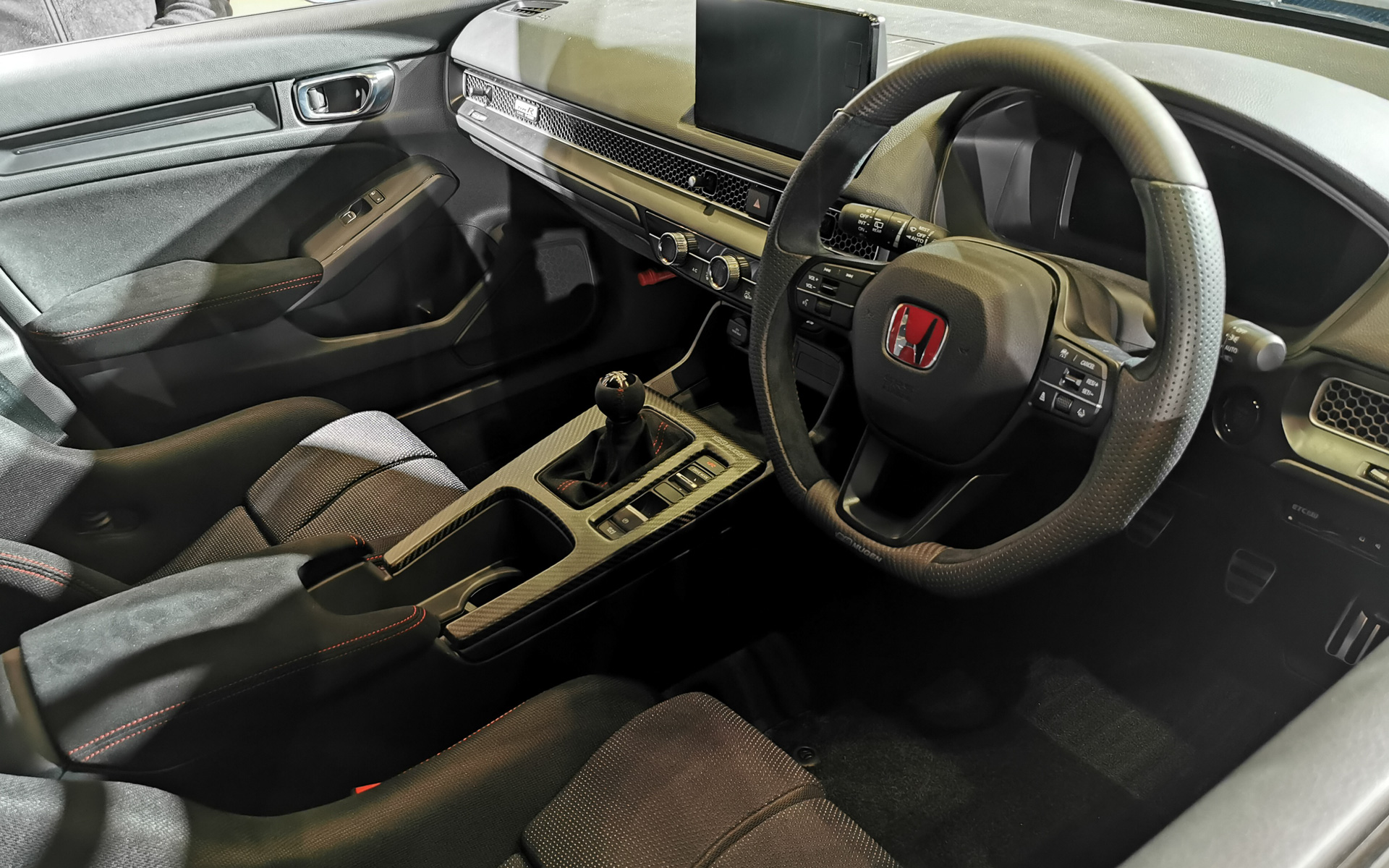CIVIC TYPE R MUGEN Group.Bのコクピット