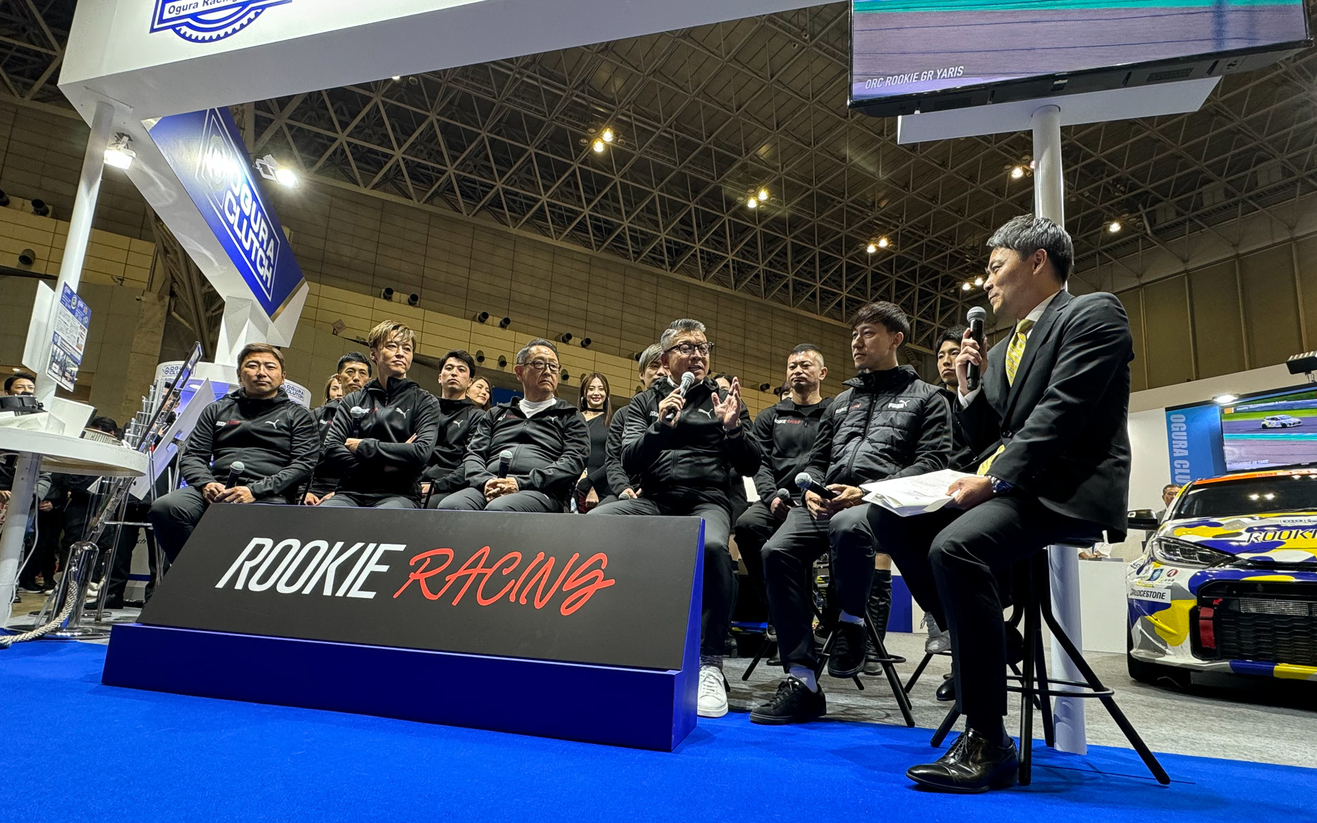 小倉クラッチトークショーで2024年のルーキーレーシング参戦体制が発表された