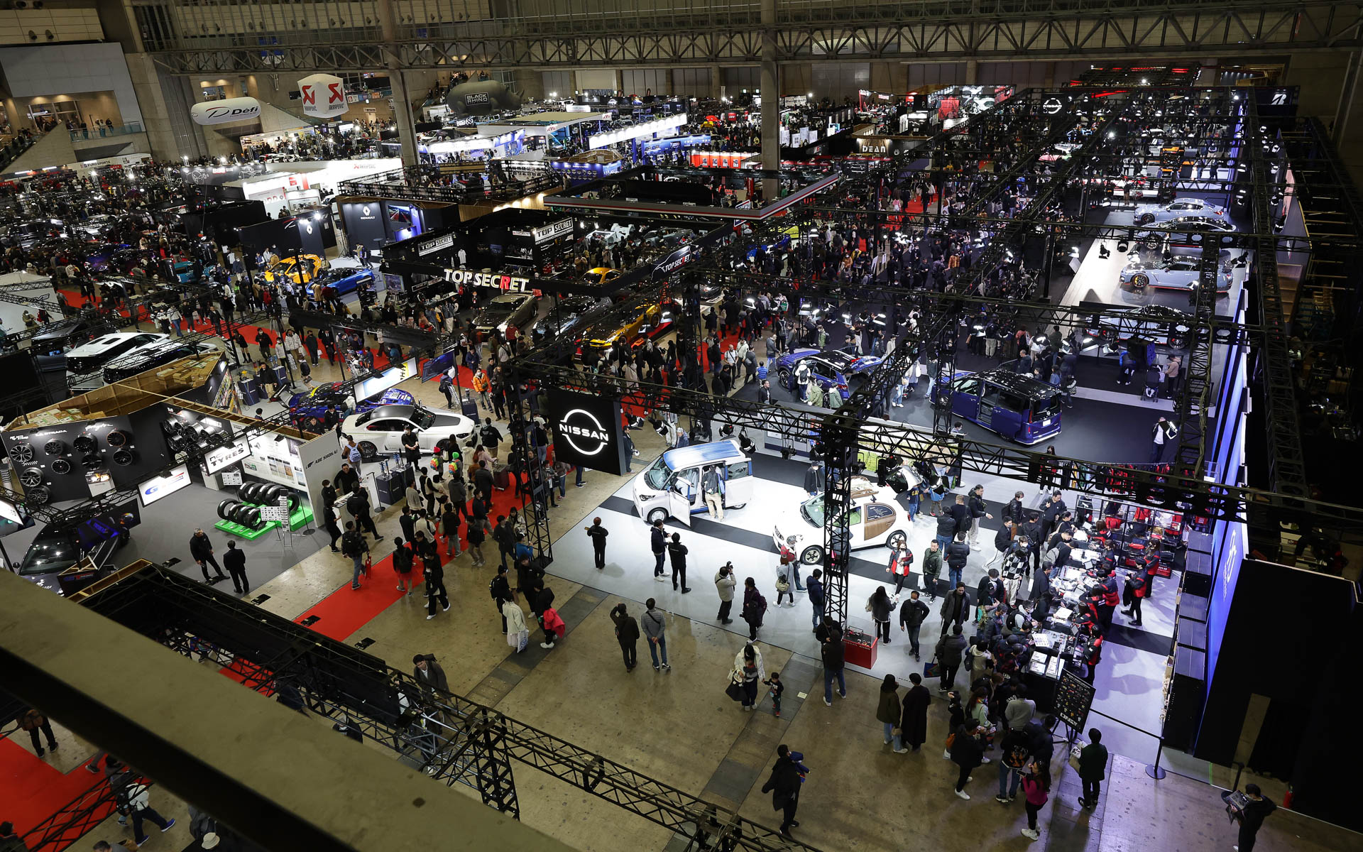 東京オートサロン 2024の会場の様子