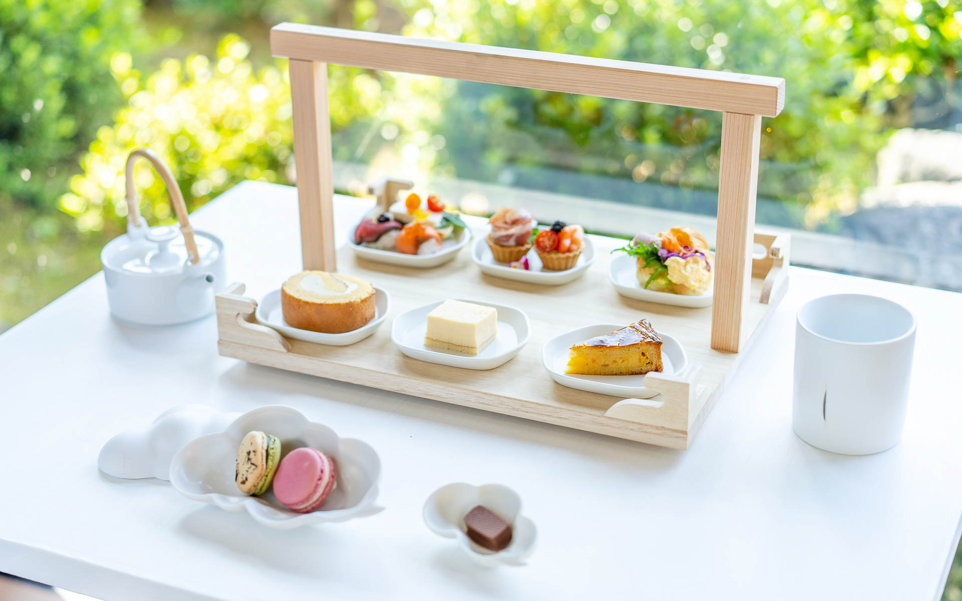Made in ピエール・エルメ 和多屋別荘で楽しめるアフタヌーンティーのイメージ