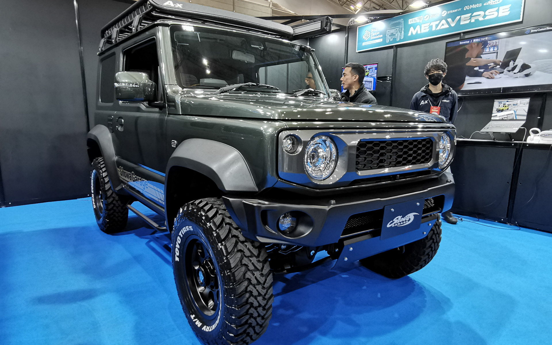 やっぱりオーバーフェンダー付きのほうが迫力があっていい！