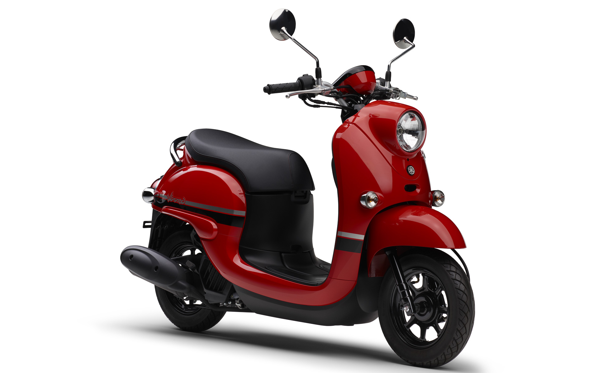 ヤマハの原付一種スクーター「ビーノ」（2024年モデル）写真は新色「レッド」