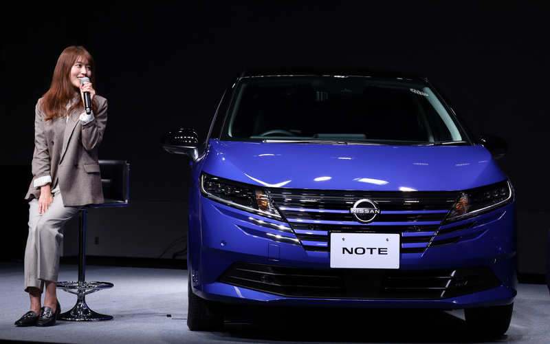 日産、有村架純さんが登場する「ノート」新CM発表会 - Car Watch