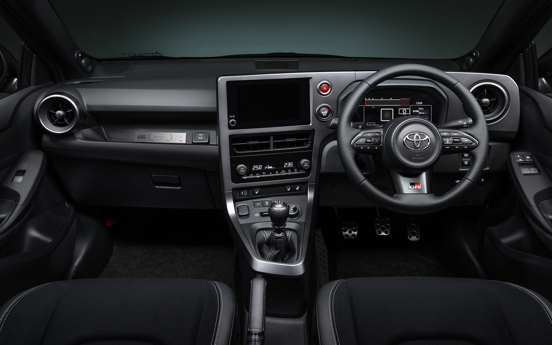 GRヤリス RZ“High performance・Sébastien Ogier Editionの内装
