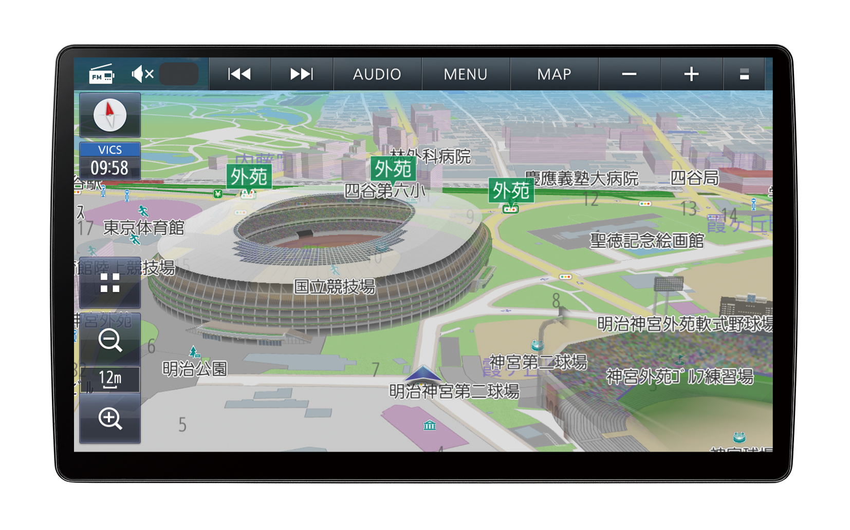 10V型有機ELを採用するDVDモデル「CN-F1X10GD」