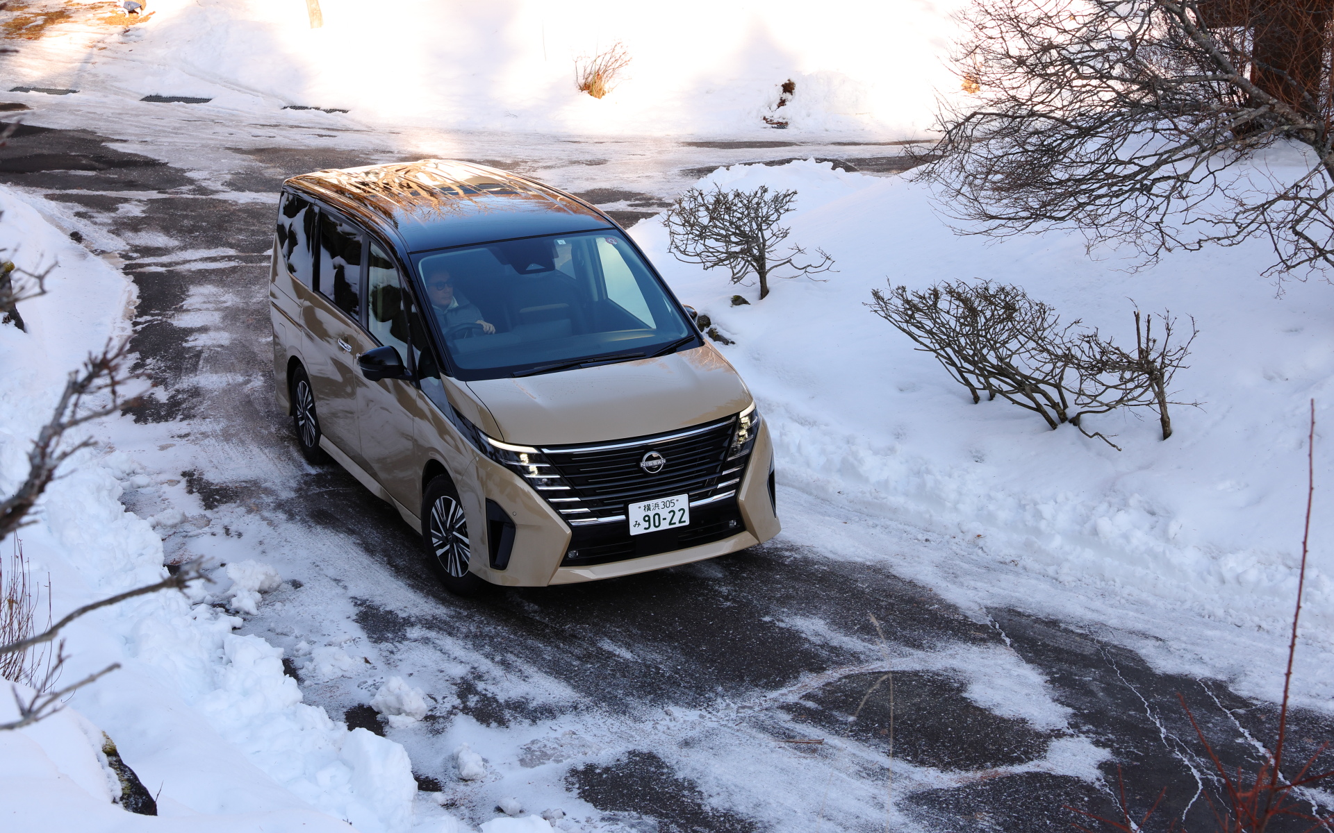 FFであろうとも上り坂のコーナーでラインをトレースして走れるのは心強い