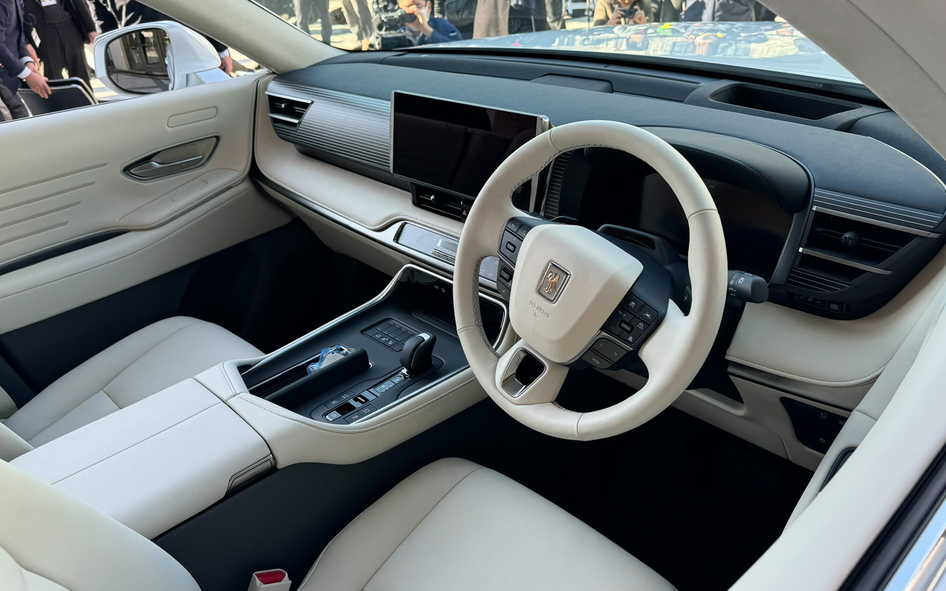 運転席や助手席まわりに、大きな変更は行なわれていない