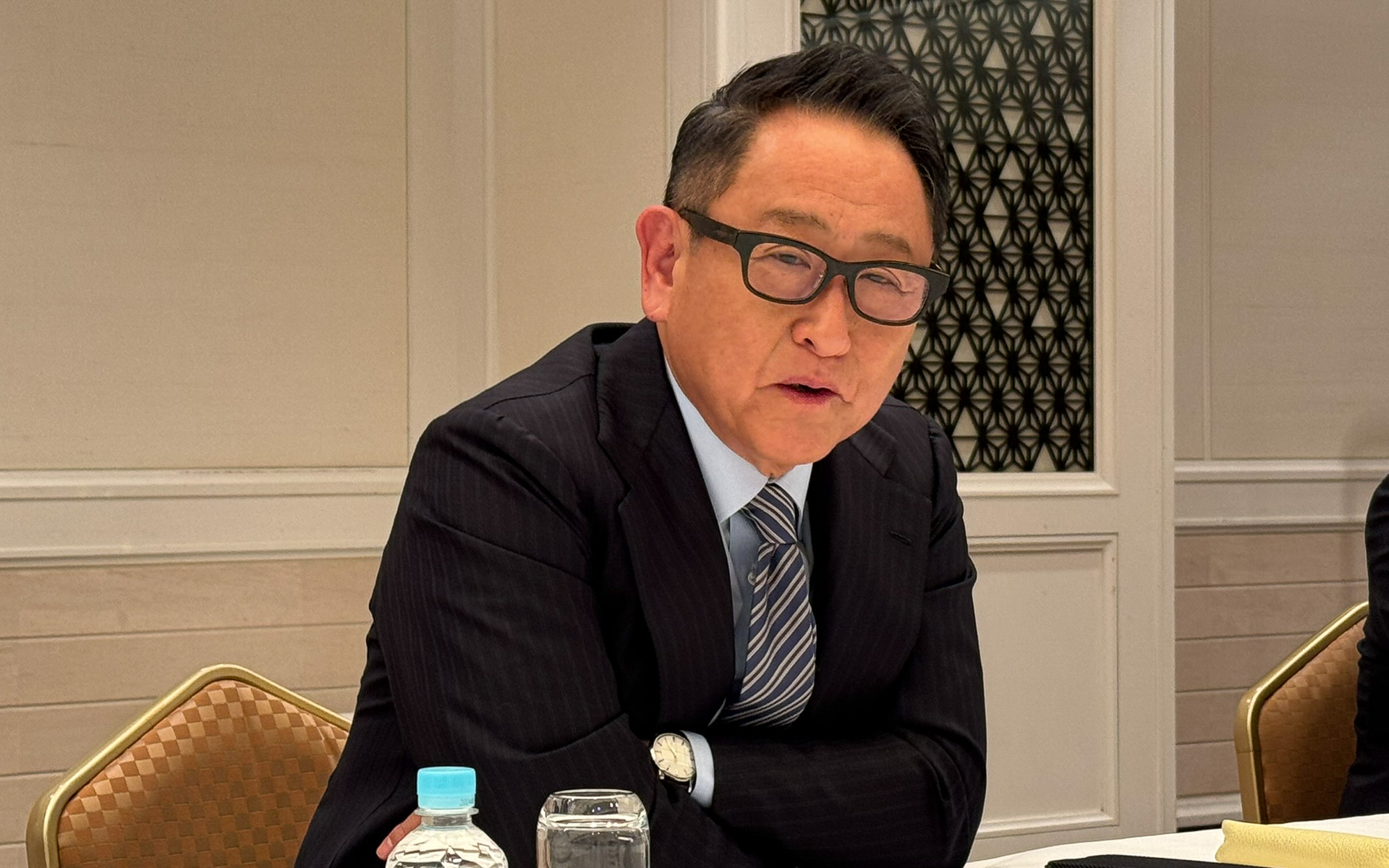 トヨタ自動車株式会社 代表取締役会長 豊田章男氏。TOYOTA GAZOO Racing WRTの会長も兼任する