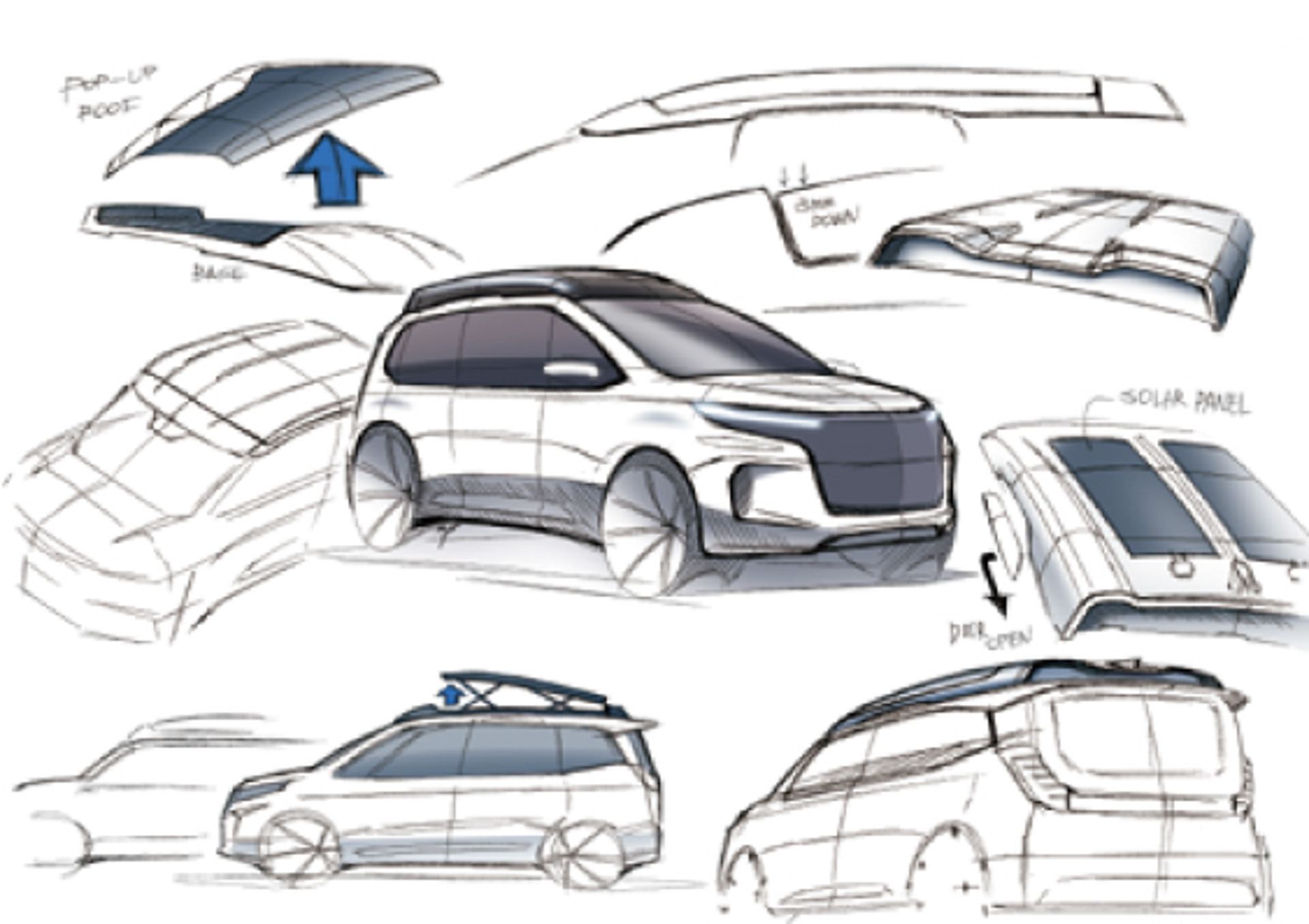 ボディ本体のイメージを崩さないデザインを採用