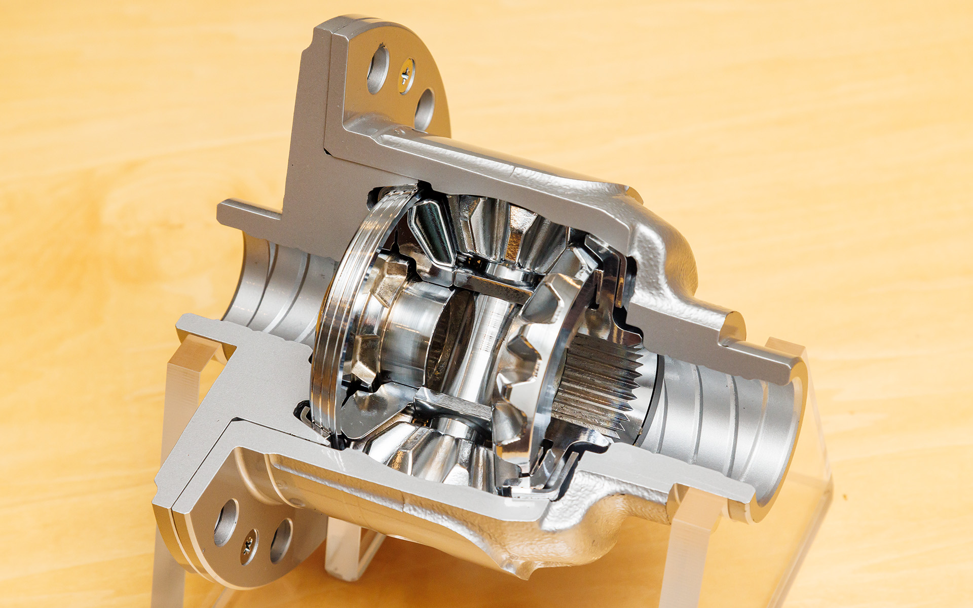 アシンメトリック LSDのカットモデル