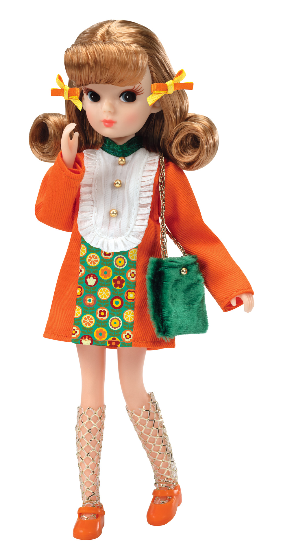 タカラトミー100周年記念リカちゃん「レトロリカ ミカン色のくちびる」