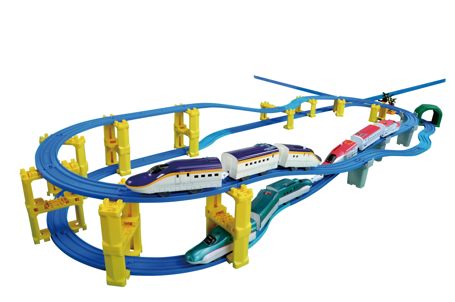 プラレール「100のレイアウトがつくれる！ドリームレールキット」