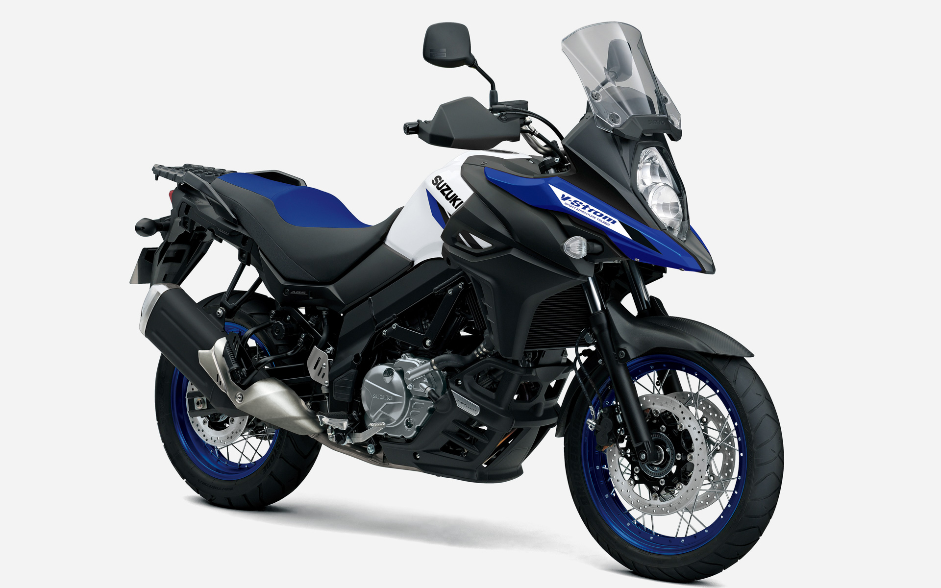 Vストローム650XT ABS ブリリアントホワイト／パールビガーブルー