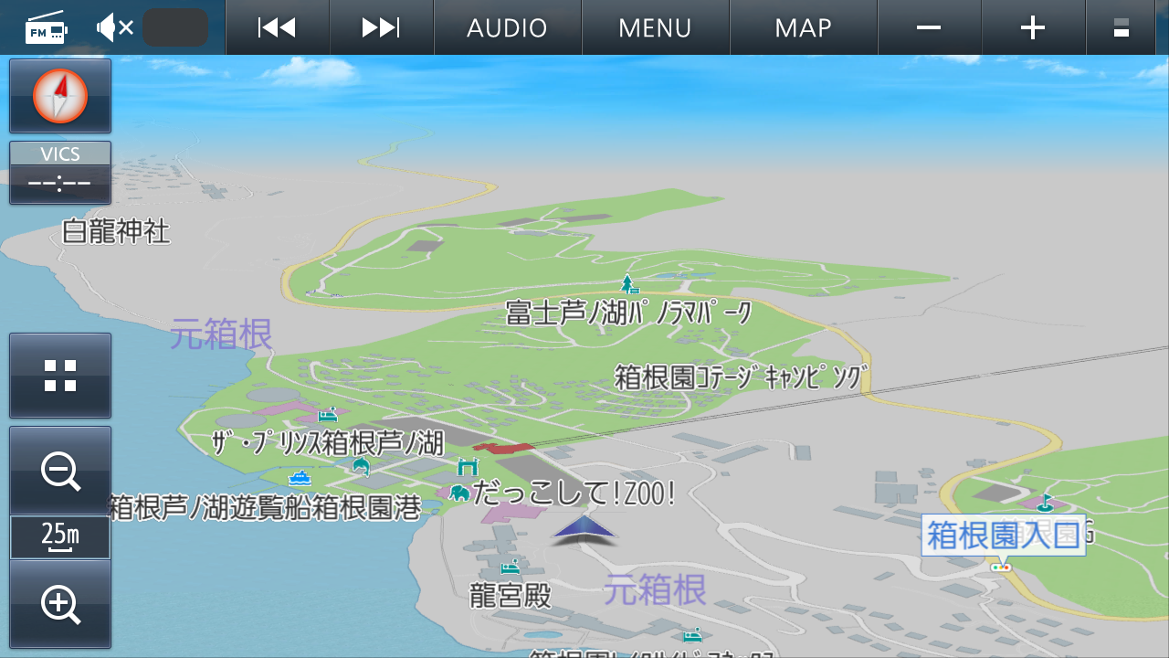 箱根町にある動物園「だっこして!ZOO!」など追加で収録された施設も多数