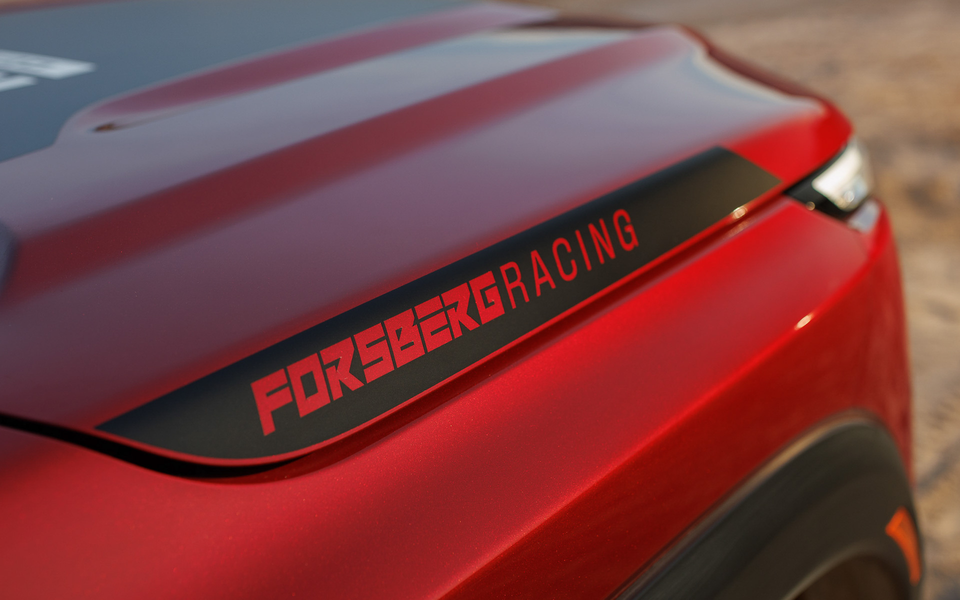 Forsberg Racingのデカール