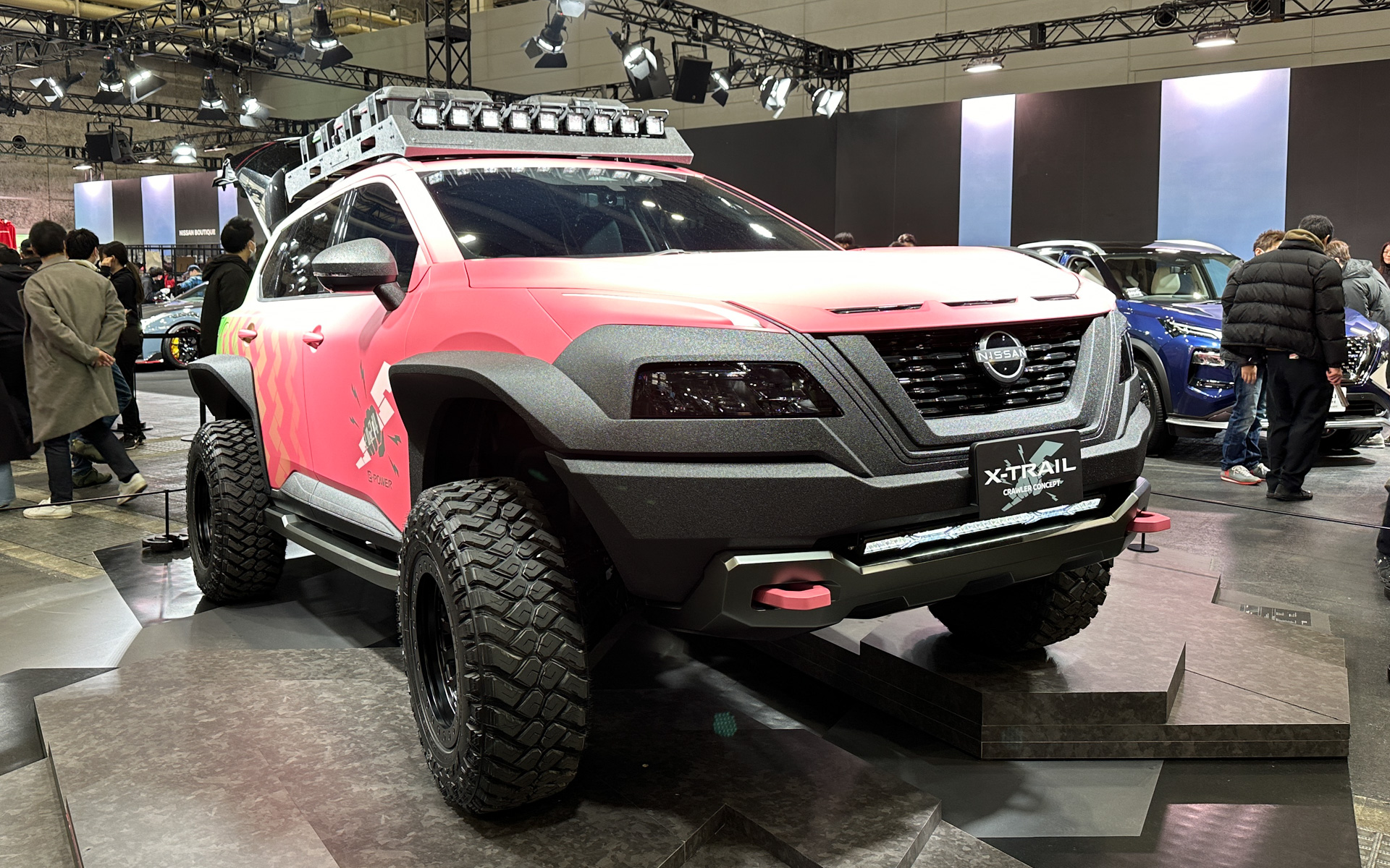 大阪オートメッセ2024の日産ブース