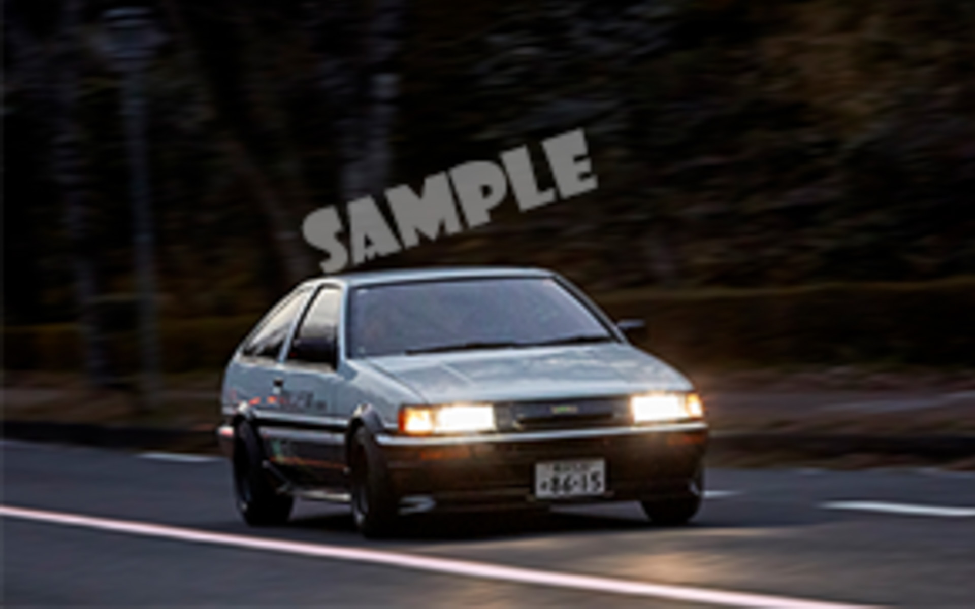 AE86 BEV Concept NFT画像（上記はサンプル）
