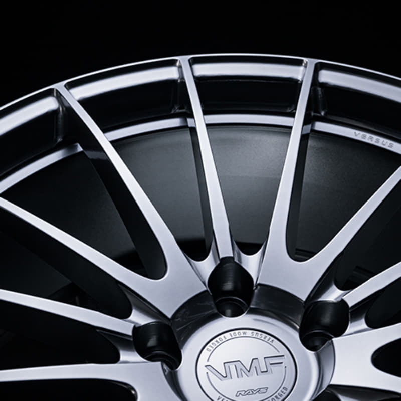 レイズ、デザイン特化型鍛造ホイールVMFに新たに細いフィンスポーク