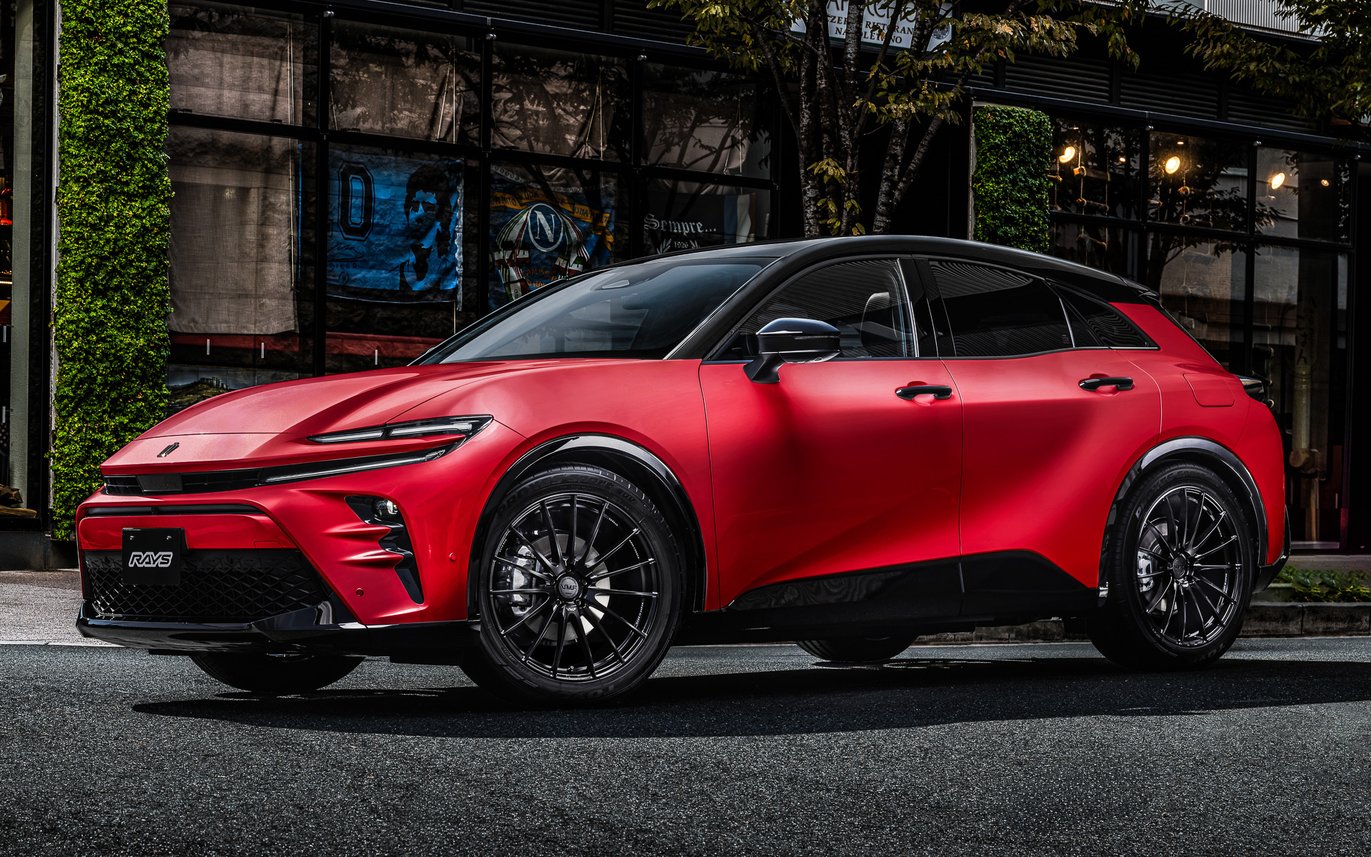 レイズのVFMブランドの新作ホイール「L-01」装着イメージ