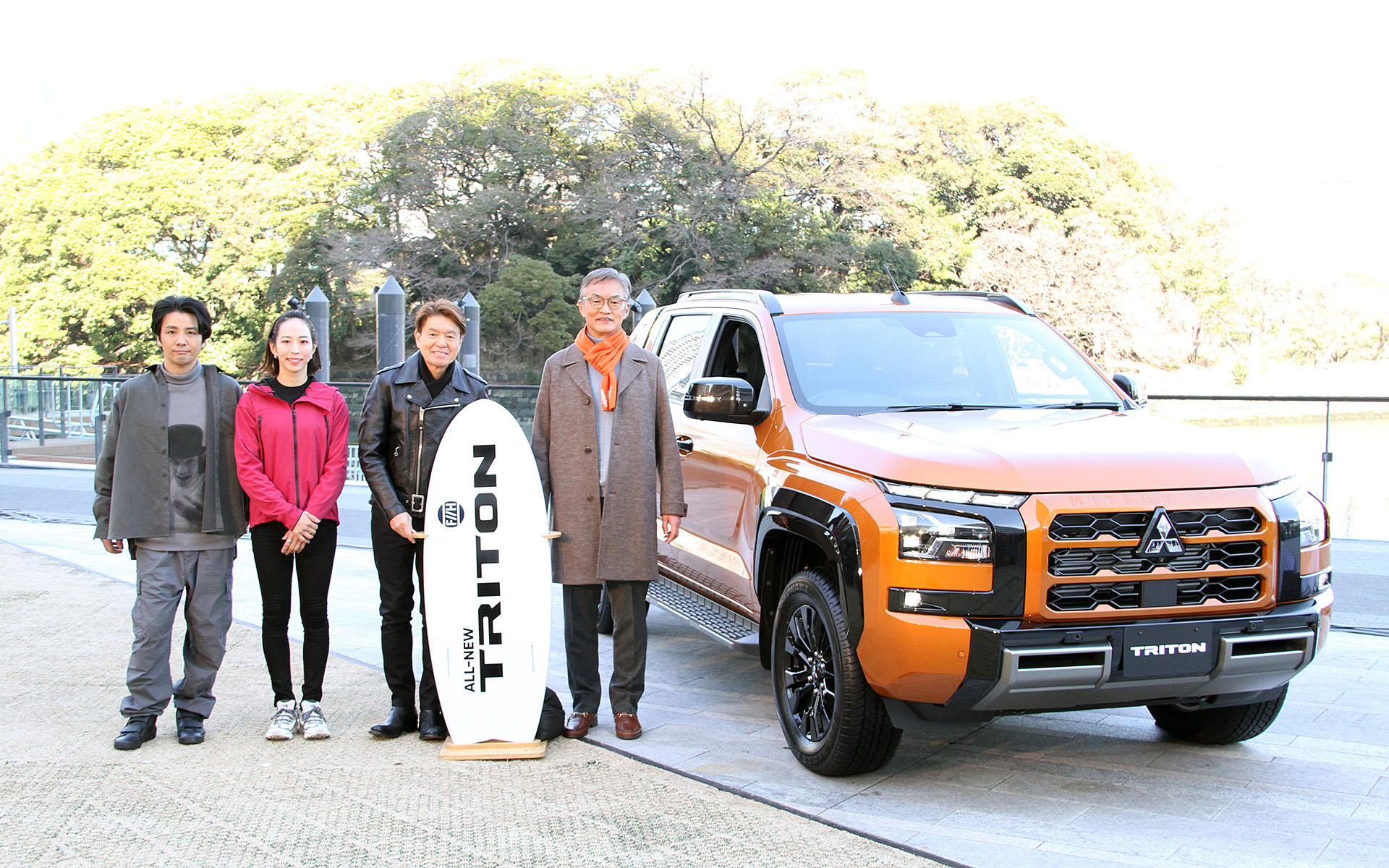新型「トライトン」の発売記念イベントを開催