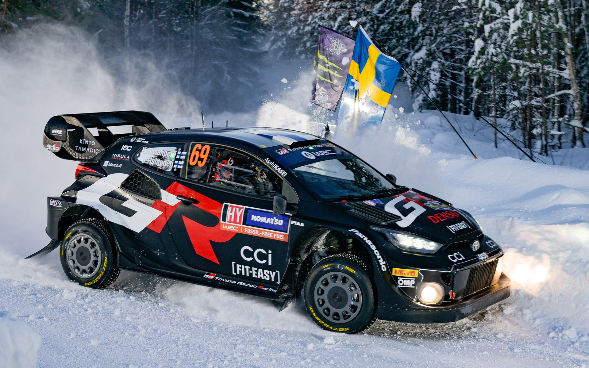 69号車（カッレ・ロバンペラ、ヨンネ・ハルットゥネン）