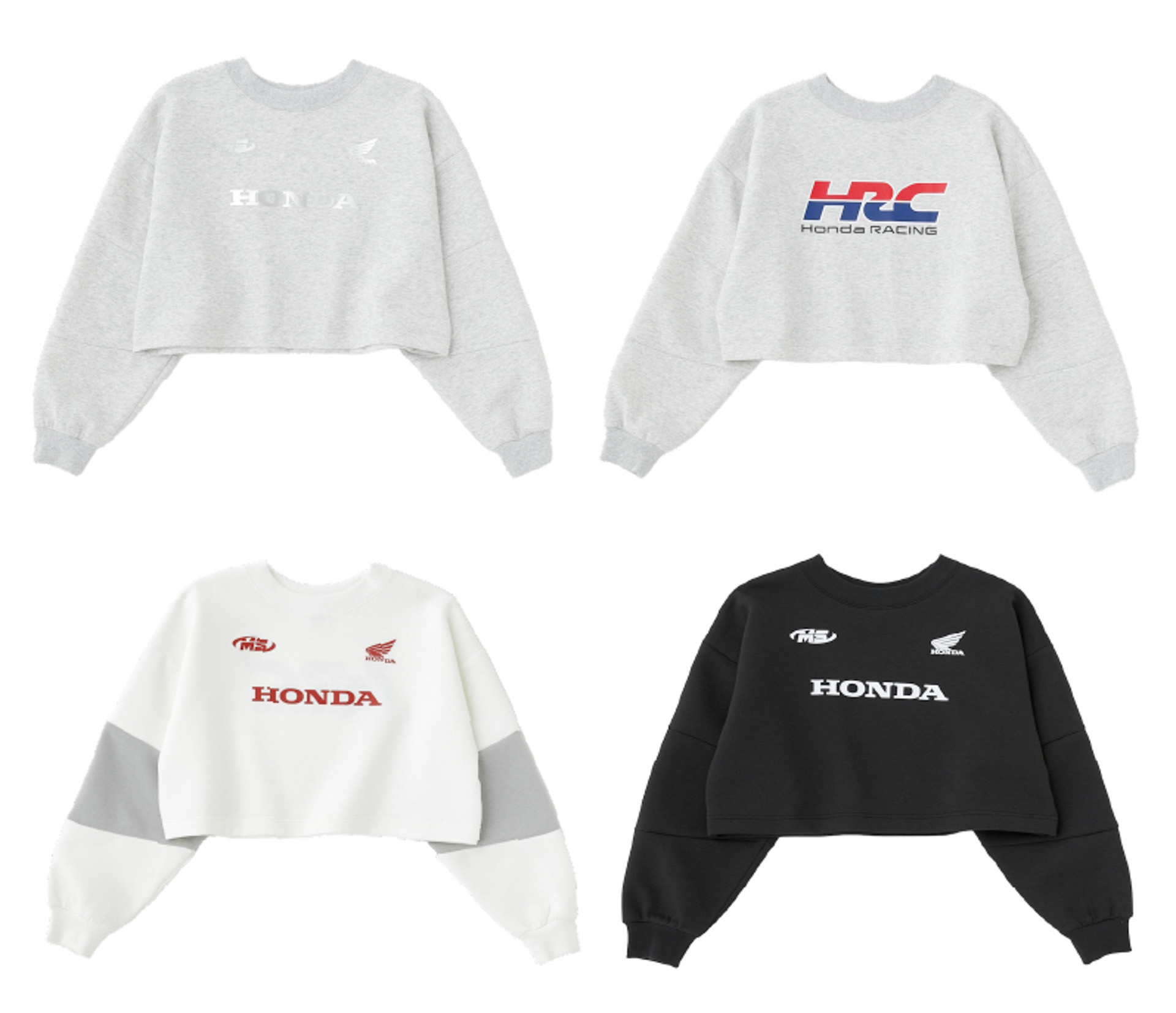HONDA CROPPED RACING PULLOVER
