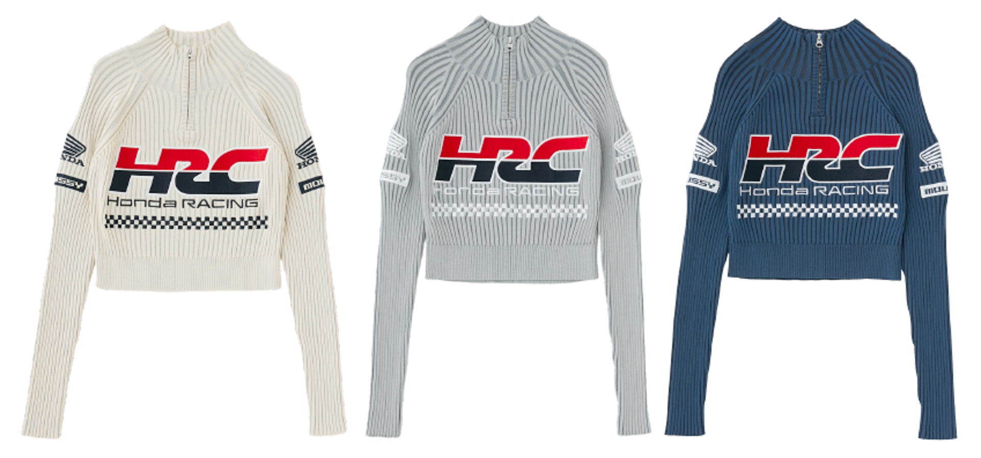 HONDA CROPPED KNIT TOP