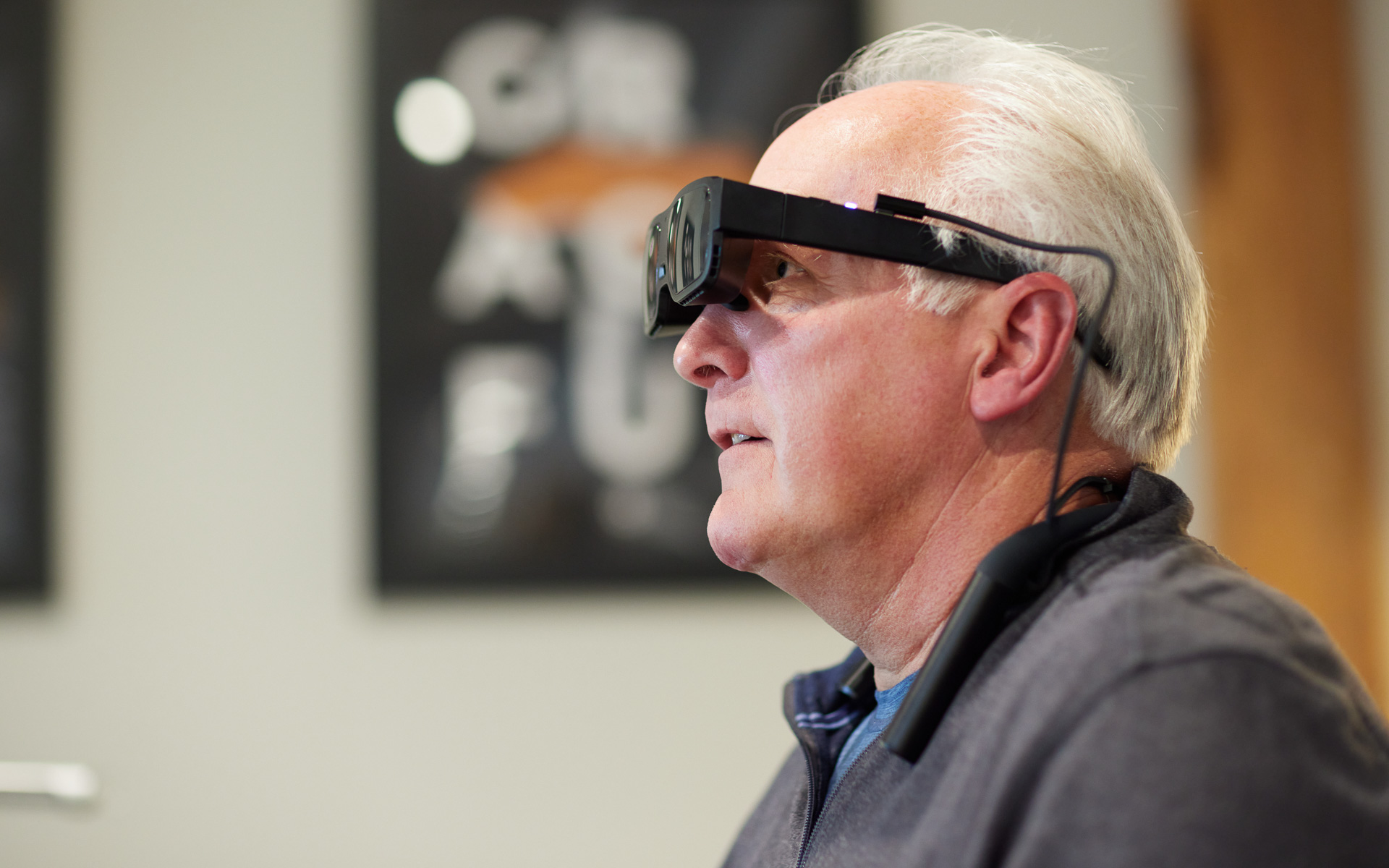 ジェンテックスが新たに取り組むeSight製品。“見る”ことをコア技術とするジェンテックスの方向性の1つ