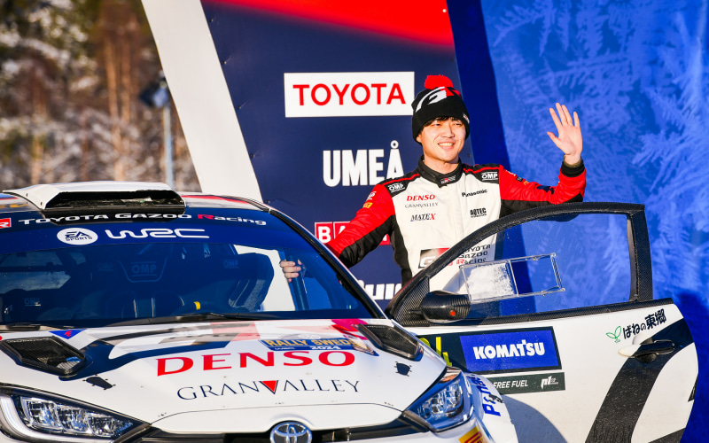 TGR、WRCチャレンジプログラム2期生の小暮選手と山本選手が「GRヤリス