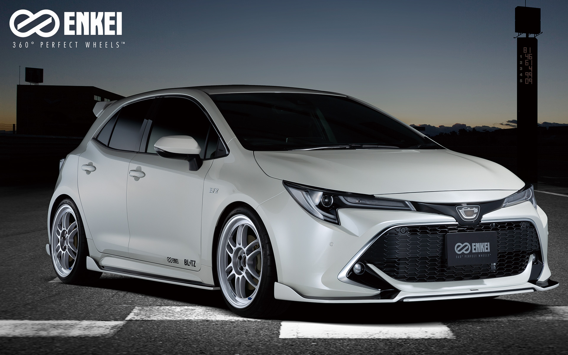 RPF1装着イメージ。写真のホイールカラーはシルバー