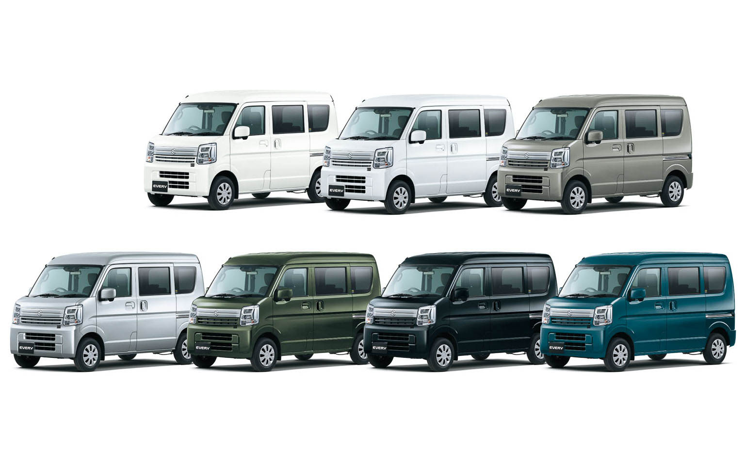 エブリイのボディカラーラインアップ