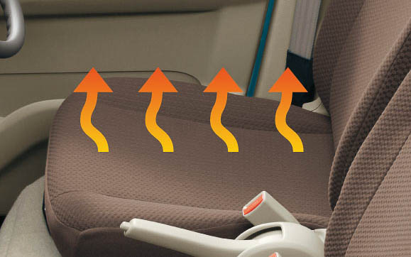 運転席シートヒーターのイメージ