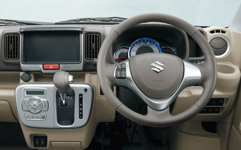 エブリイワゴン PZターボスペシャルのインテリアイメージ