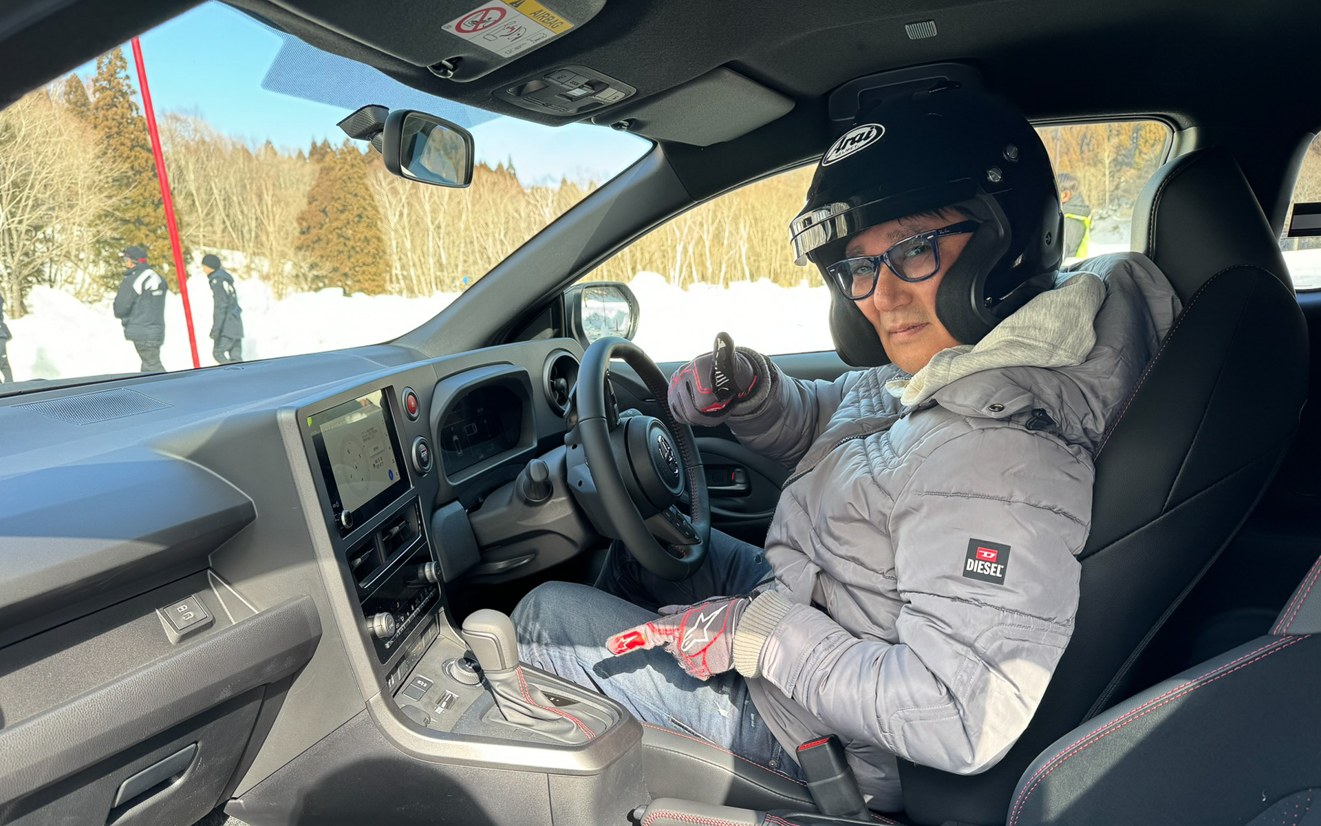 ATモデルにも試乗。アクセルに従順な仕上がり