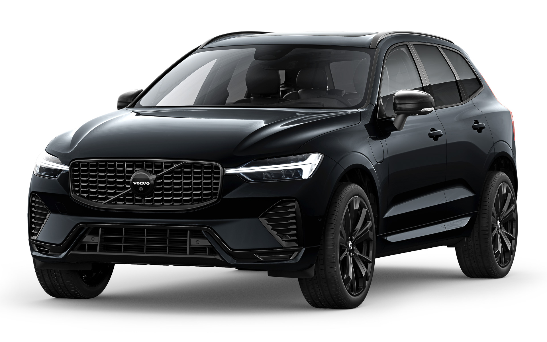 ボディカラーは「オニキスブラック」のみの設定。グロッシーブラックのアイアンマークとダイアゴナルバーをフロントグリルに、グロッシーブラックのリアバッヂをリアゲートに採用している