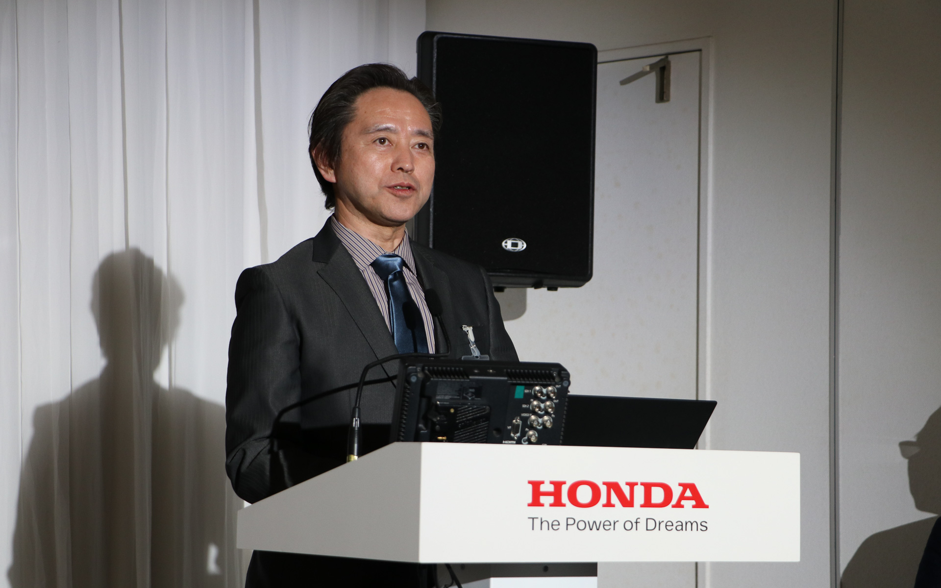 株式会社本田技術研究所 先進パワーユニット・エネルギー研究所 先進パワーユニット開発責任者 上野臺（うえのだい）浅雄氏