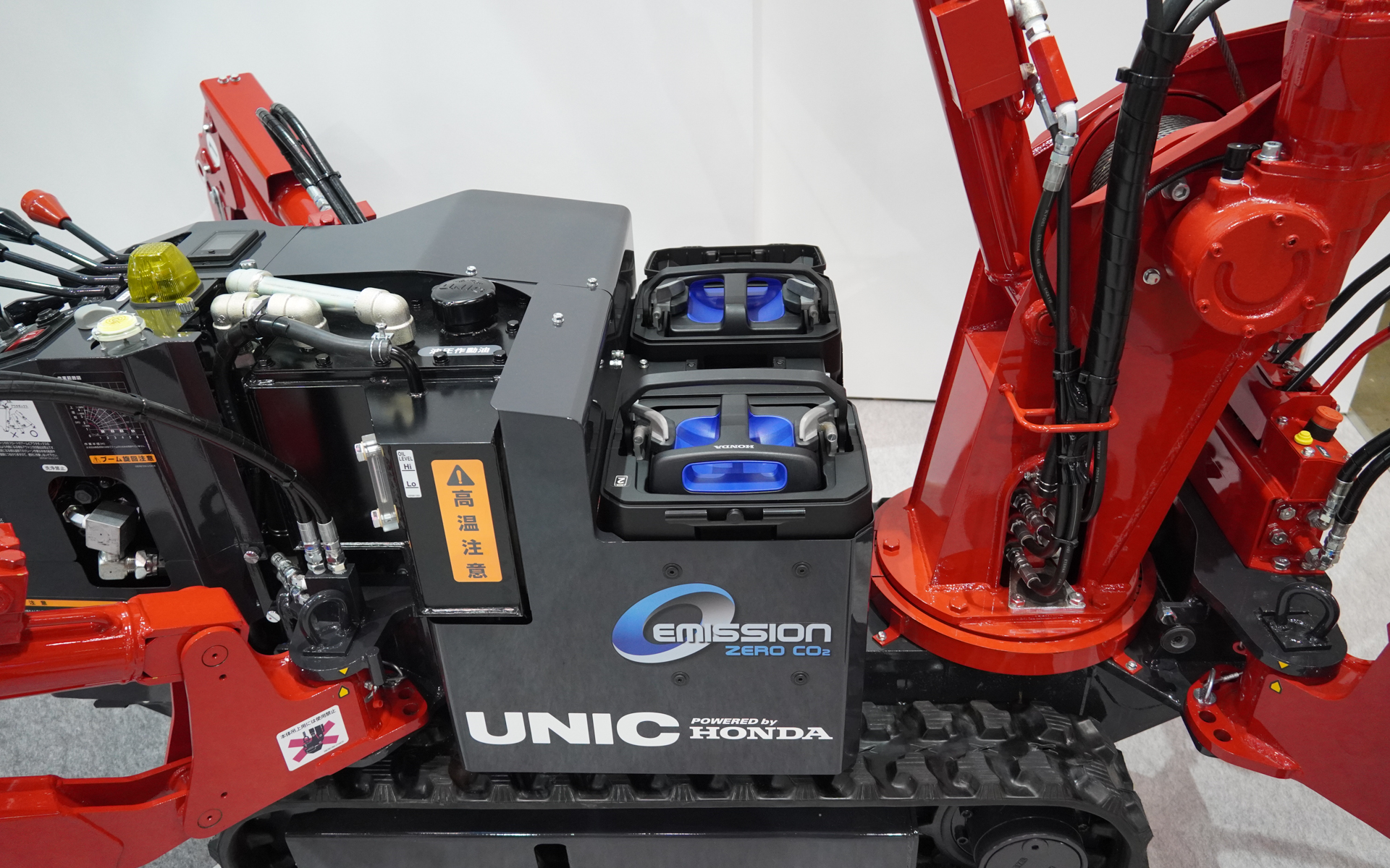 Honda Mobile Power Pack e：を中央部に搭載