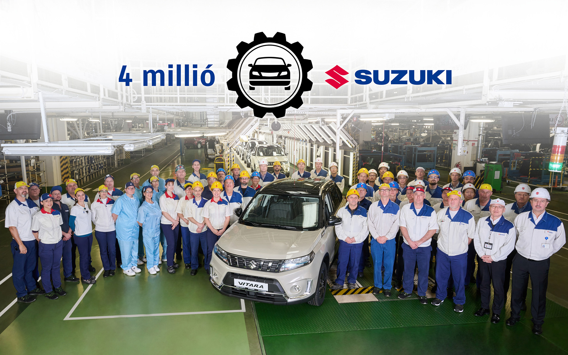 ハンガリー子会社のマジャールスズキが累計生産400万台を達成