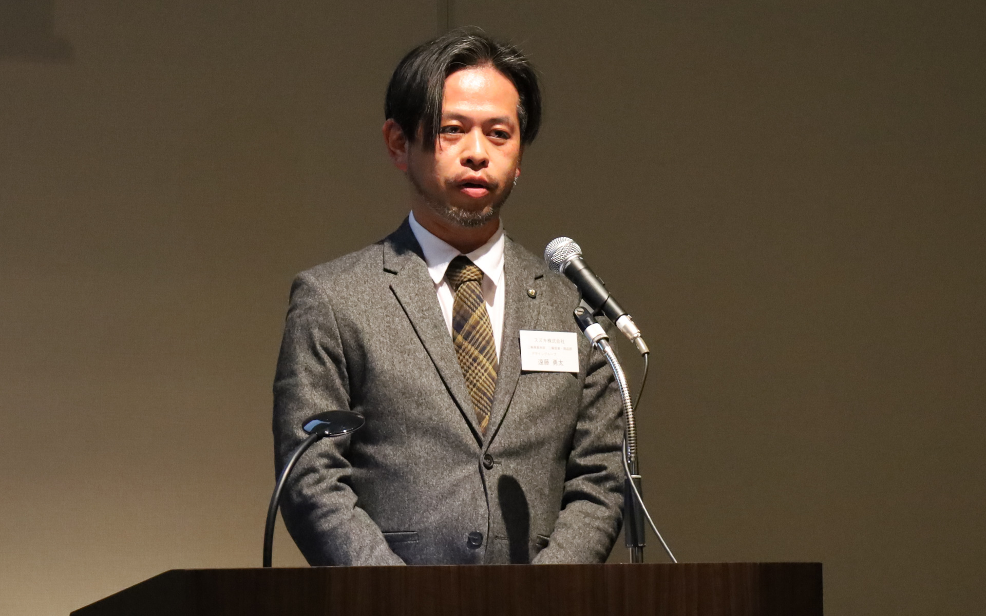 スズキ 二輪事業本部 二輪営業・商品部 デザイングループの遠藤勇太氏