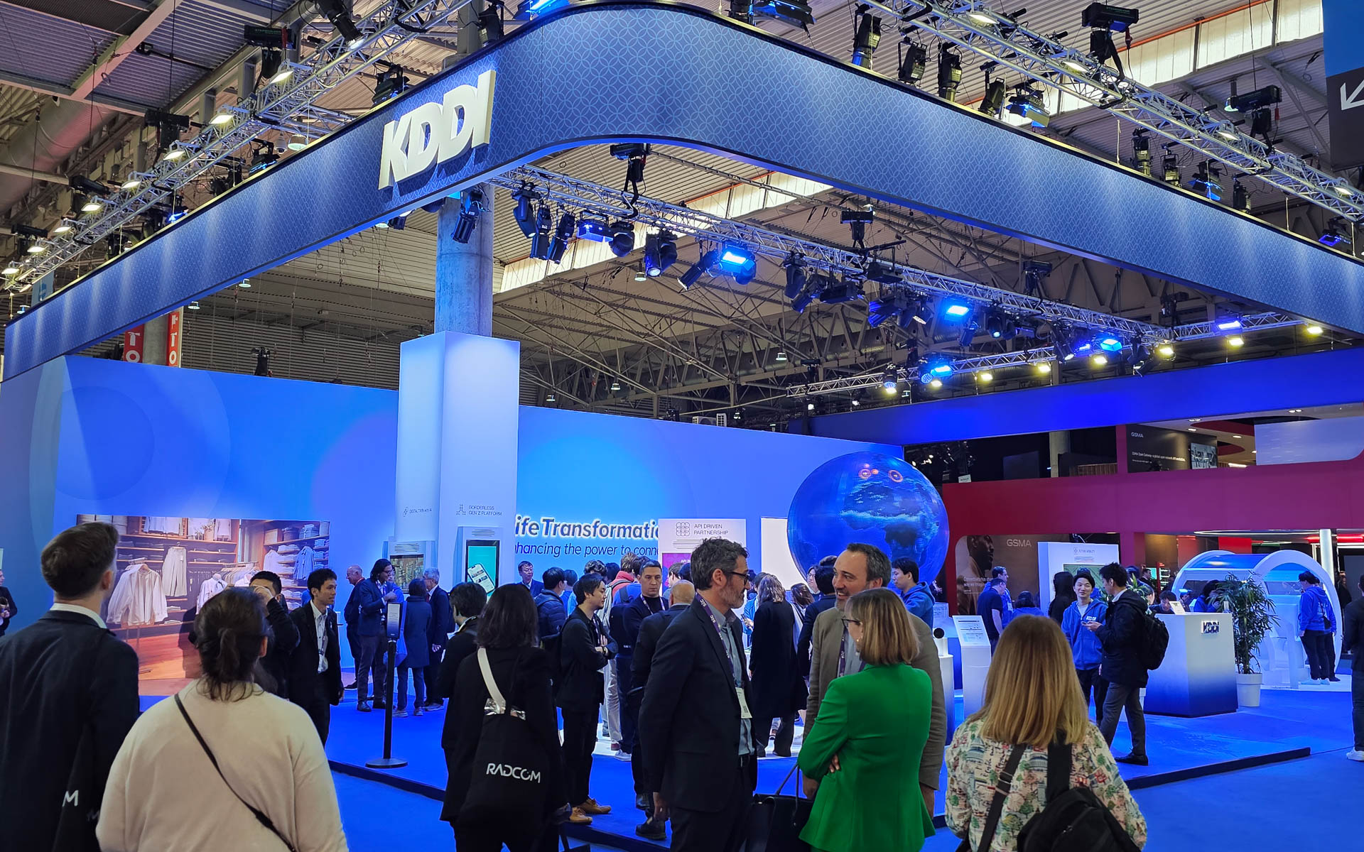 MWC 24のKDDIブース