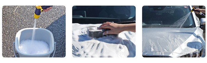 泡立ちがよく、泡切れもいい