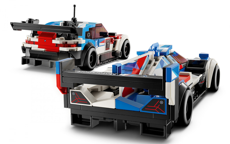 BMW MハイブリッドV8」と「BMW M4 GT3」がセットになったレゴ スピード