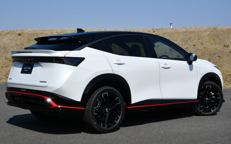 システム最高出力320kWで最大トルク600Nm、日産「アリアNISMO」は強大