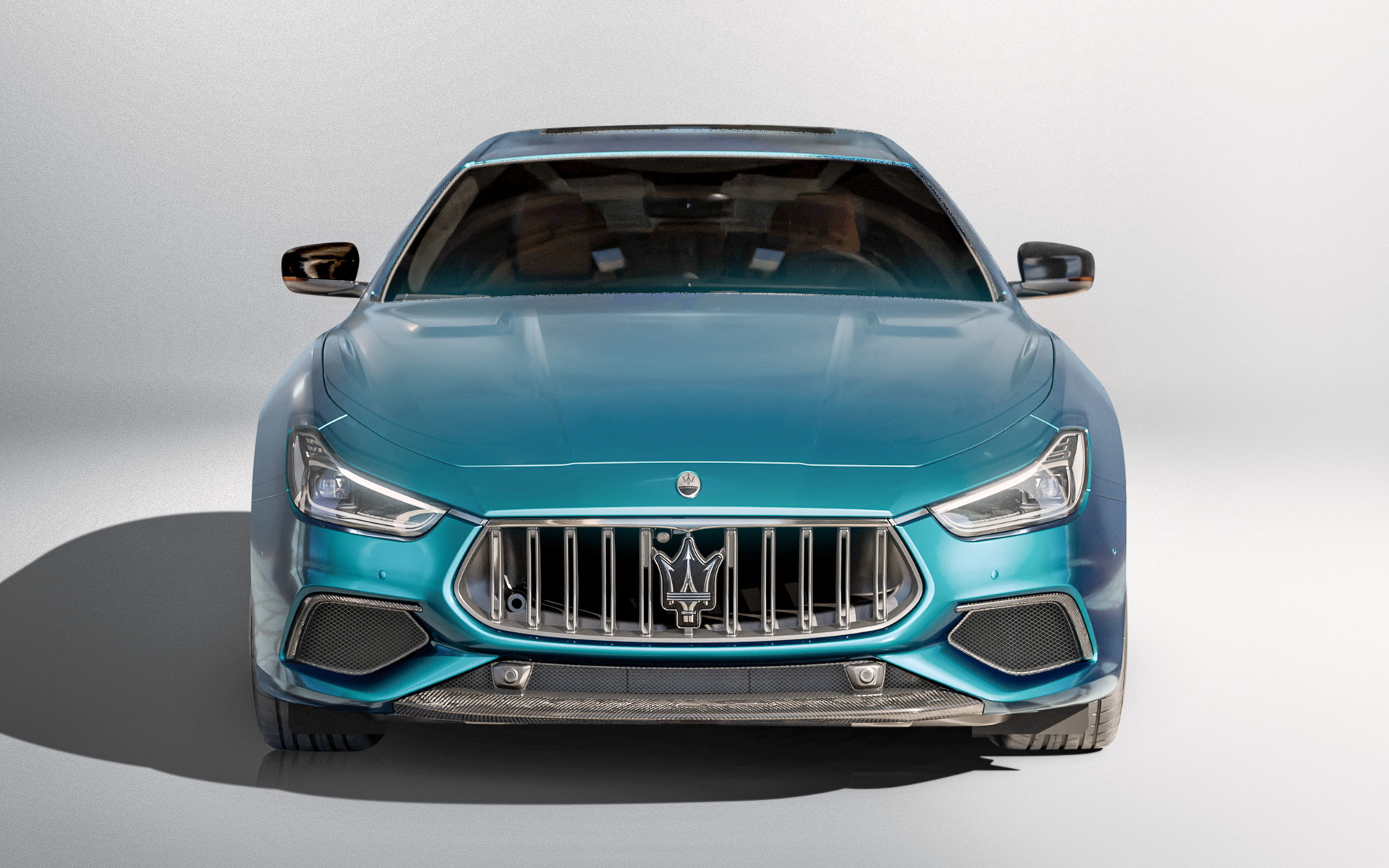 ギブリ 334ウルティマ。ボディカラーは「ペルシャ・ブルー」のみの設定