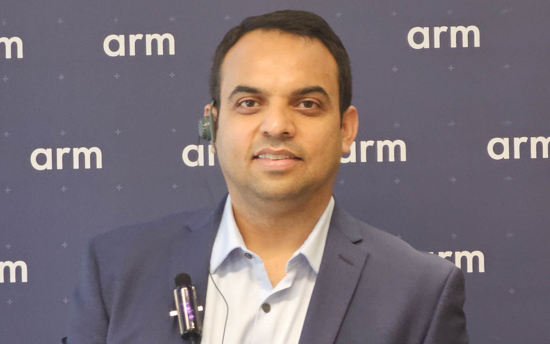 Arm オートモーティブ事業部門 製品・ソフトウエア・ソリューション担当 副社長 スラジ・ガジェンドラ氏