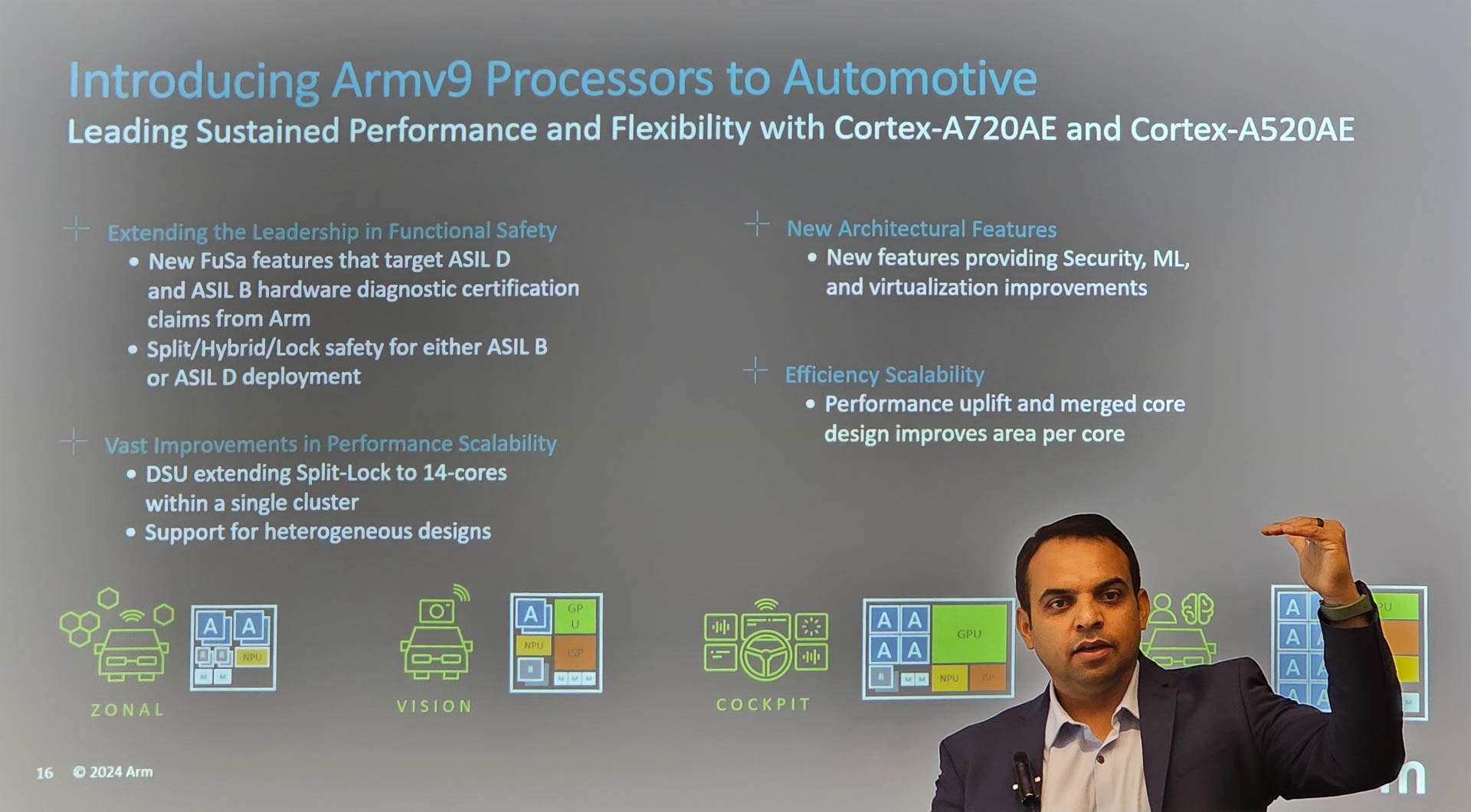 Cortex-A720AE、Cortex-A520AE
