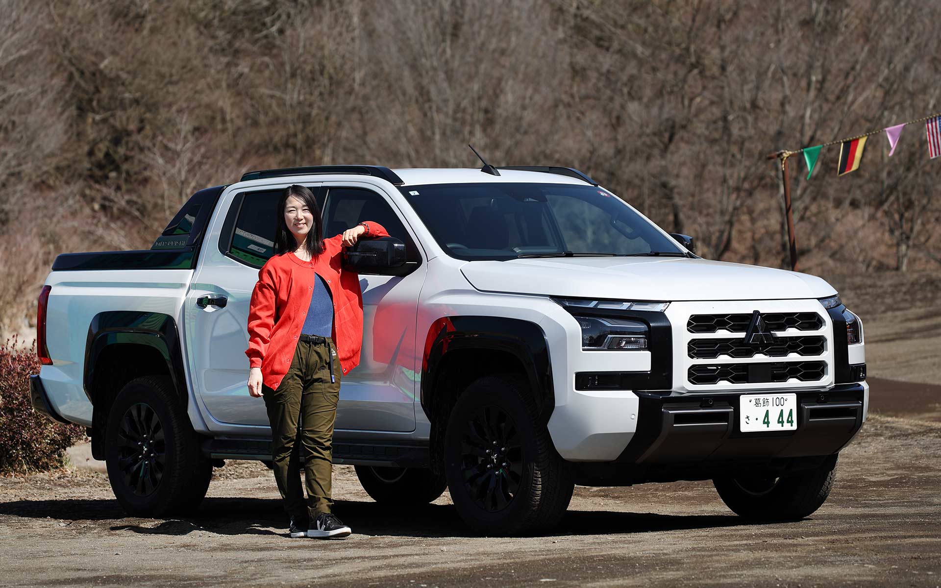 まるも亜希子が新型トライトンに試乗