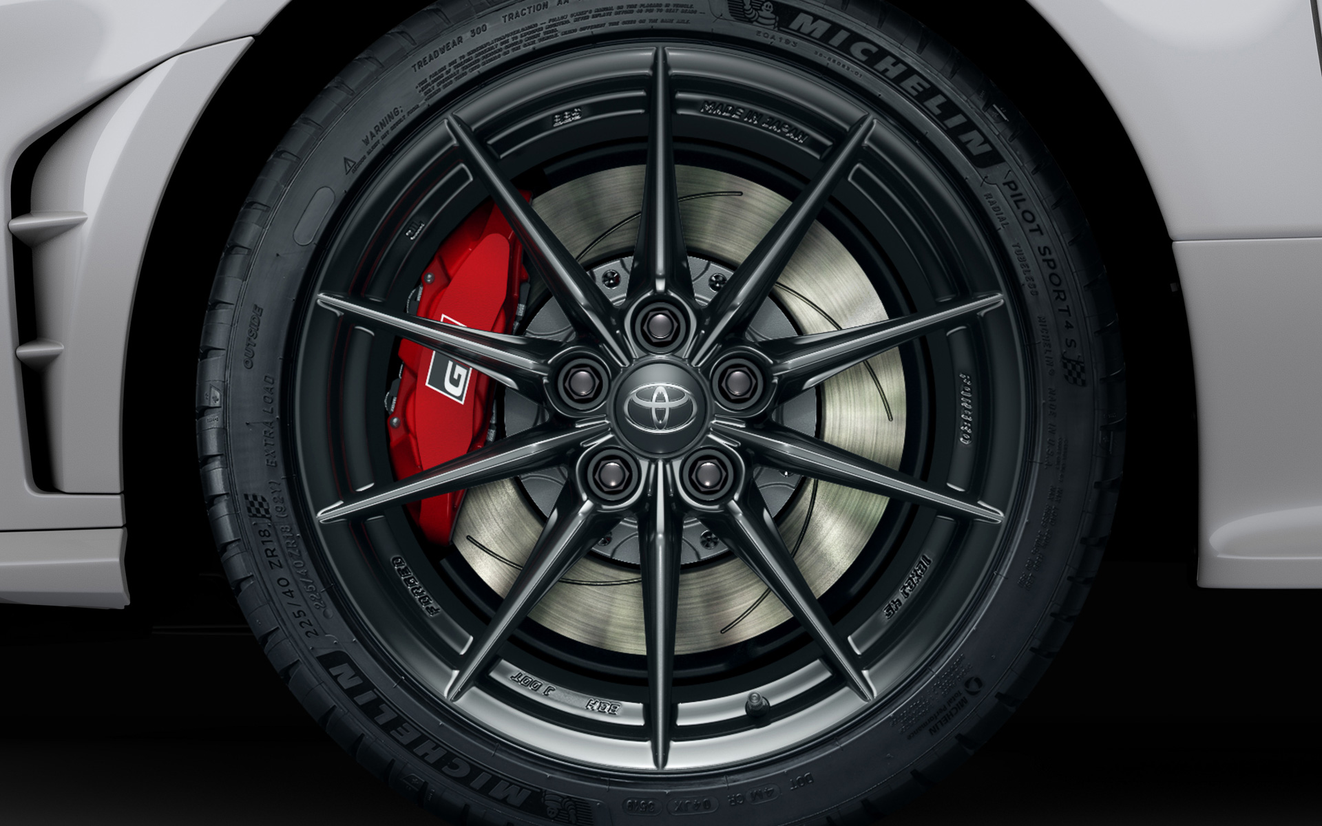 GRヤリス RZ“High performance”BBS製鍛造アルミホイール 8J インセット45mm